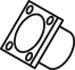 ERF 1080222 Exhaust Pipe